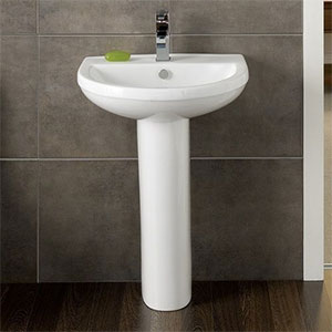 Basin and Full Pedestal