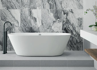 Bormio marble effect tiles